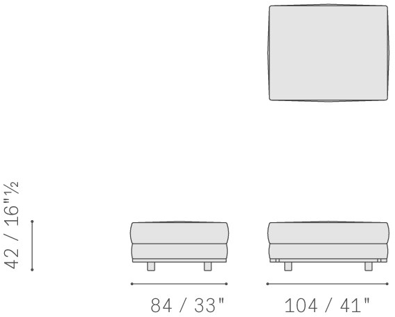 Poltrona Frau Модульный тканевый диван La collezione - divani e poltrone sun-id-1451549 - Вид №14