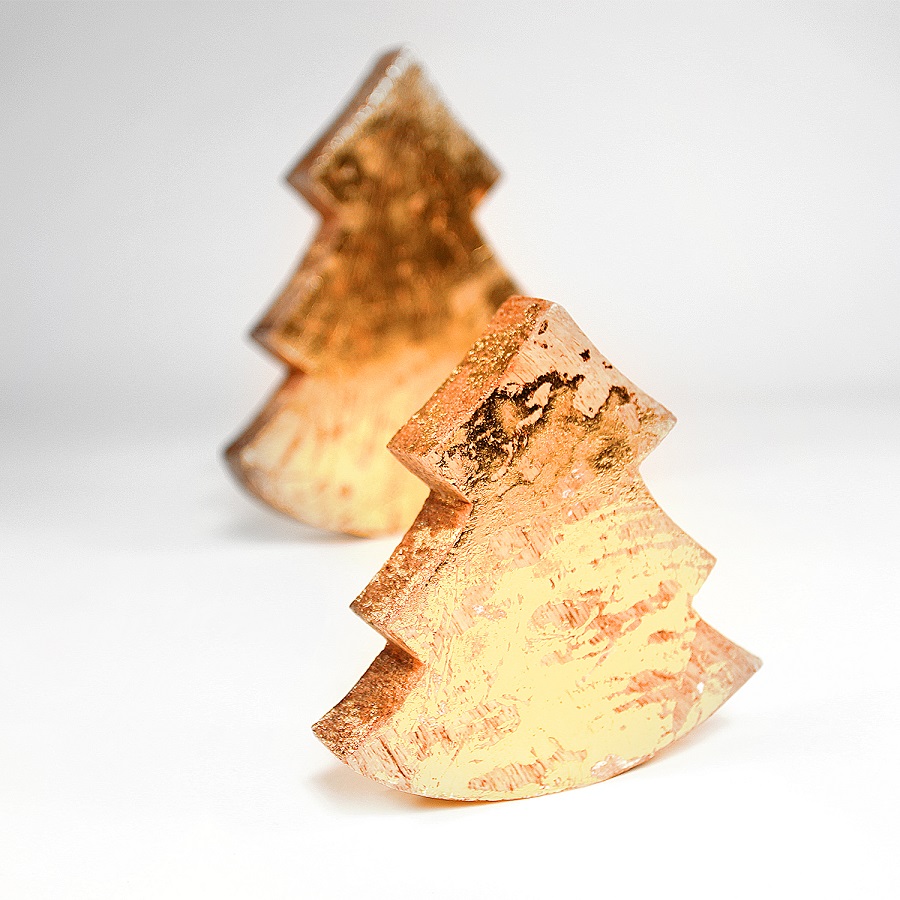 en_ny0029 Украшение декоративное golden tree, 15х14х2,5 см EnjoyMe  - Вид №2