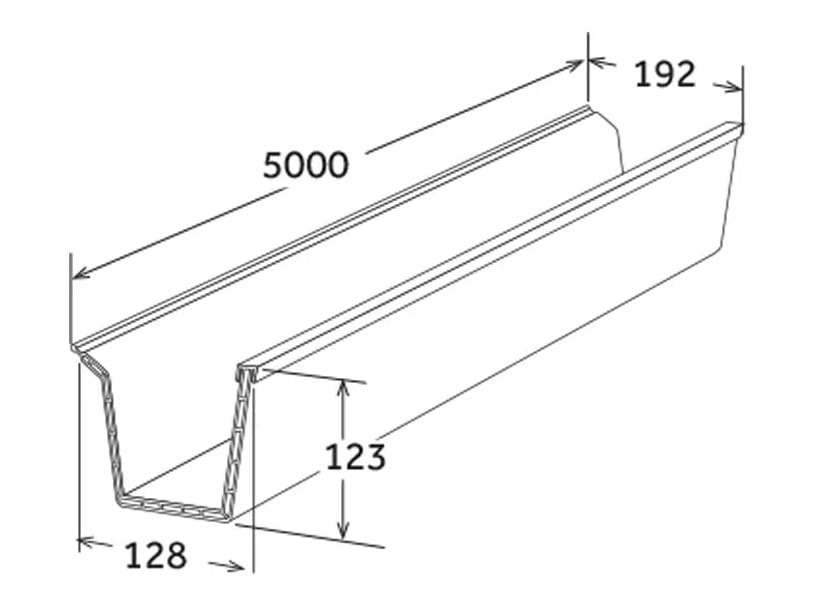G2 модель ПВХ желоба First Corporation First Plast ARCH-00010715 - Вид №2