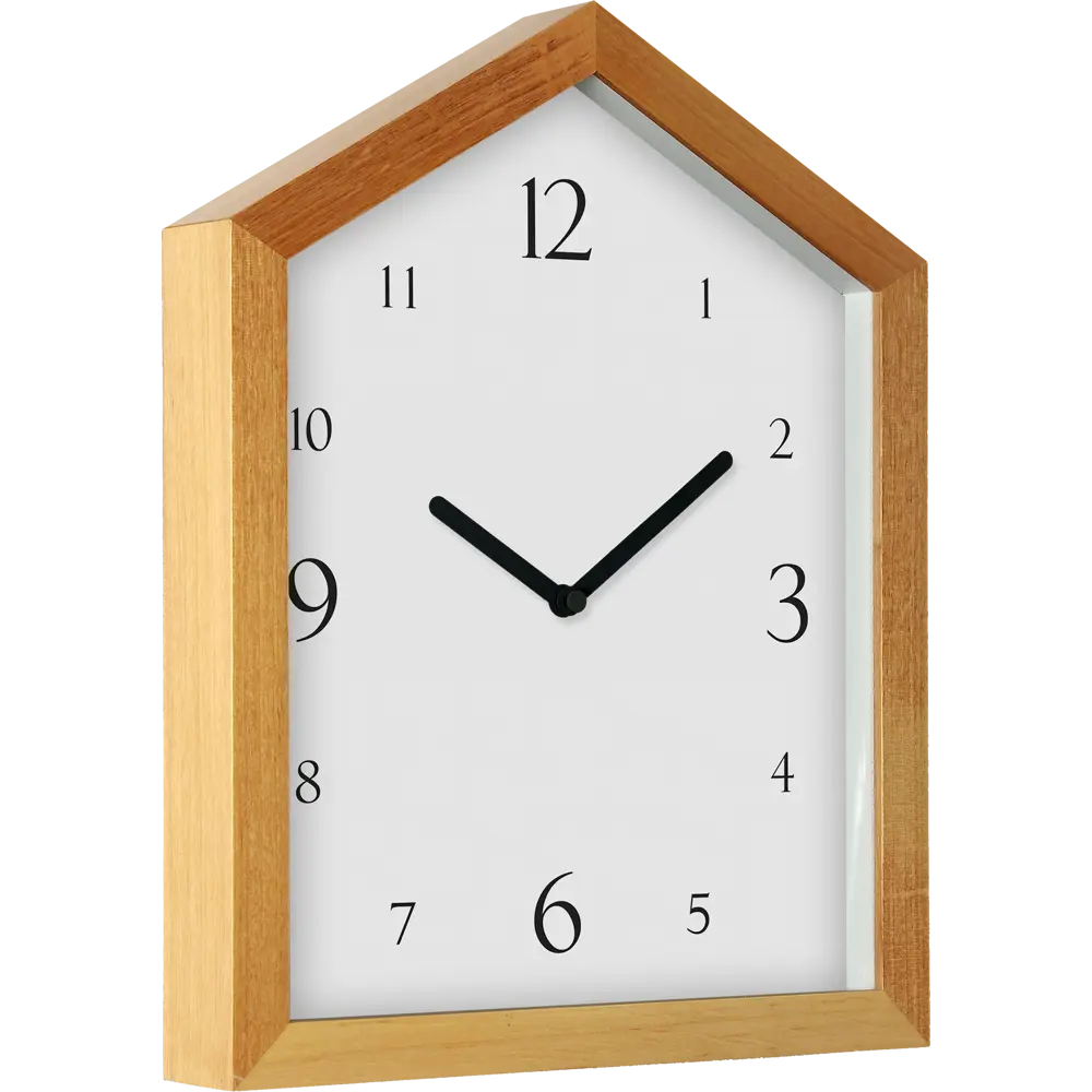 Часы настольные «Домик» 25х30 см цвет белый TROYKATIME STLM-2196858 - Вид №2