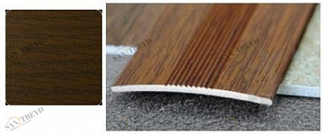 Профиль стыкоперекрывающий ПС 03.1800.091 дуб темный ЛУКА 2541230