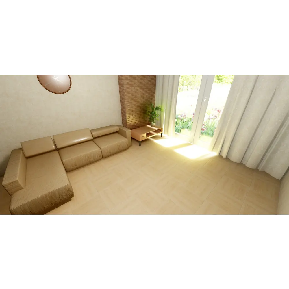 Керамогранит «Twister» 45х45 см 1.42 м2 цвет бежевый LB CERAMICS STLM-2194880 - Вид №4