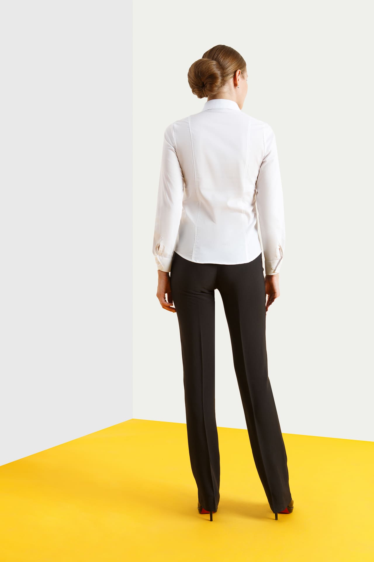 62861 Брюки  женские черные El-Risto  Одежда для официантов  размер 50  - Вид №5