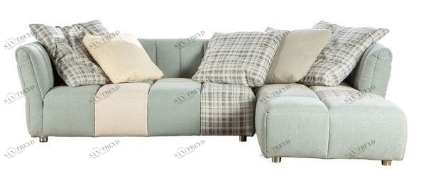 Диван Boston угловой светло-серый UNICO ДИЗАЙНЕРСКИЕ 249041 Серый 