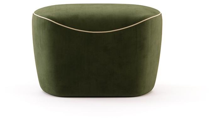 Domkapa Прямоугольный бархатный пуф sun-id-1427899 - Вид №2