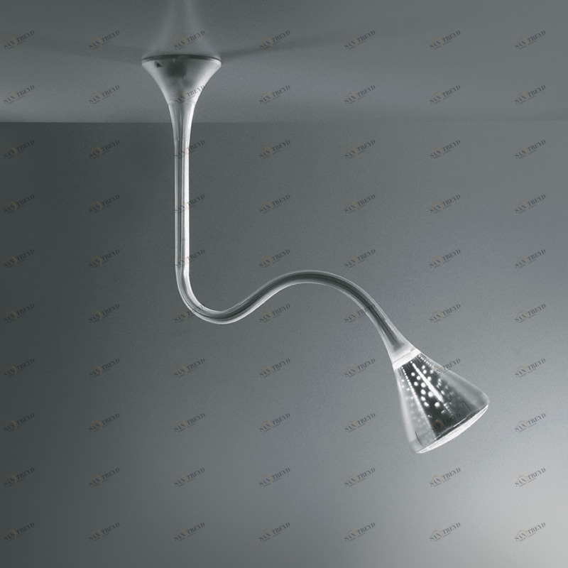 Потолочный светильник 0633010A от Artemide ARTEMIDE ДИЗАЙНЕРСКИЕ 244285 Прозрачный;серебро 