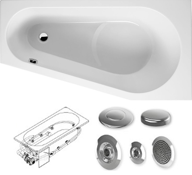 BB8300500000000_hit1 Ванна Riho Delta Santreyd - Вид №2