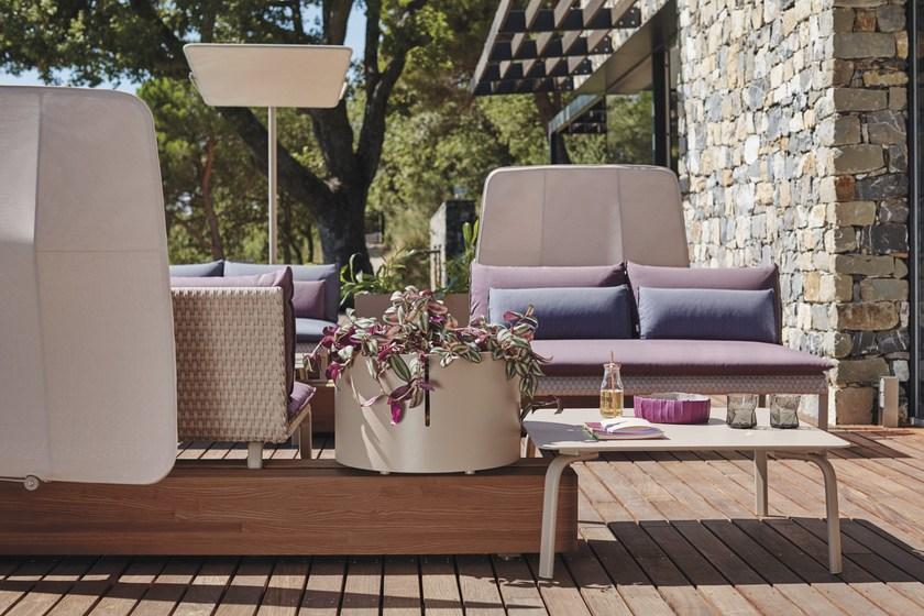 Roberti Квадратный алюминиевый садовый столик Key west 4240 - Вид №3