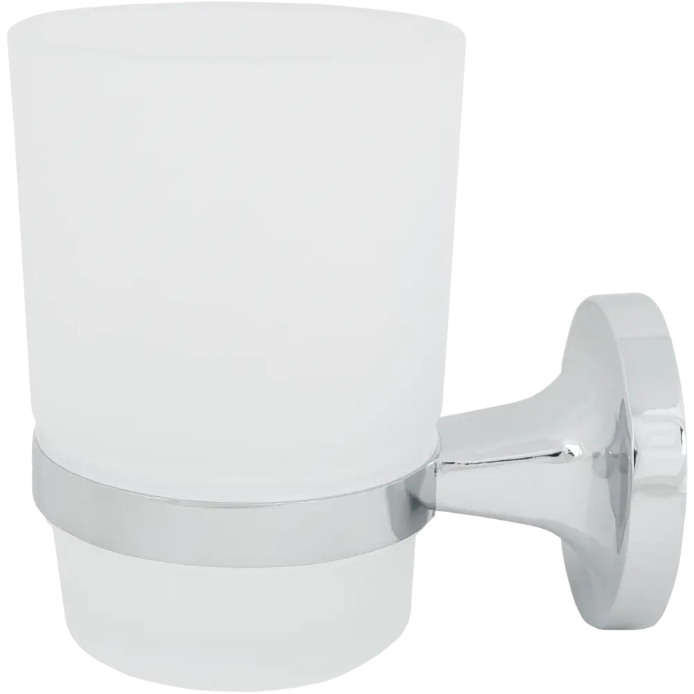 Стакан подвесной для зубных щёток Sensea «Elliot», одинарный, цвет хром STLM-2128649 - Вид №2