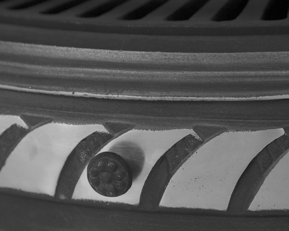 RX114 Вестминстерская чугунная вставка для камина Сarronheating  - Вид №2