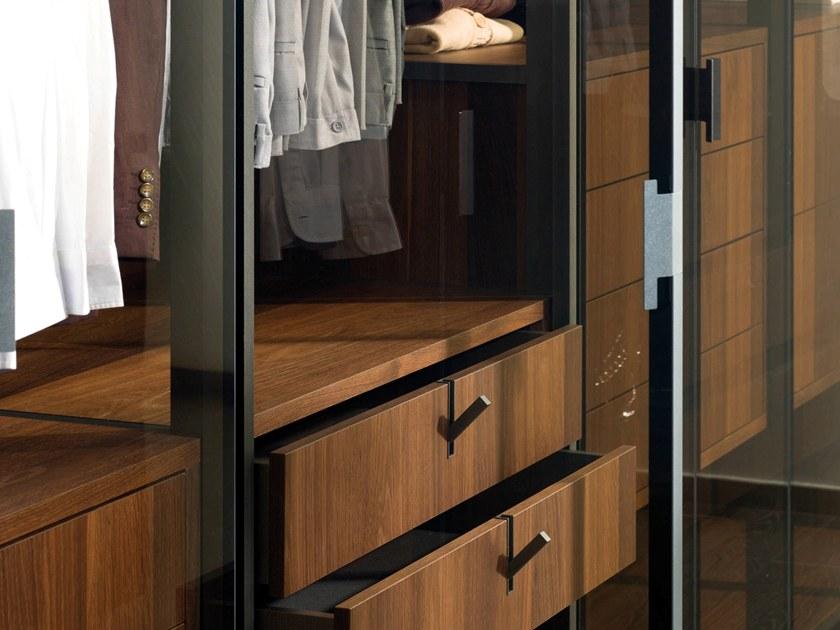 GAMADECOR Модульная гардеробная из дерева и стекла Emotions - wardrobes sun-id-1381283 - Вид №1