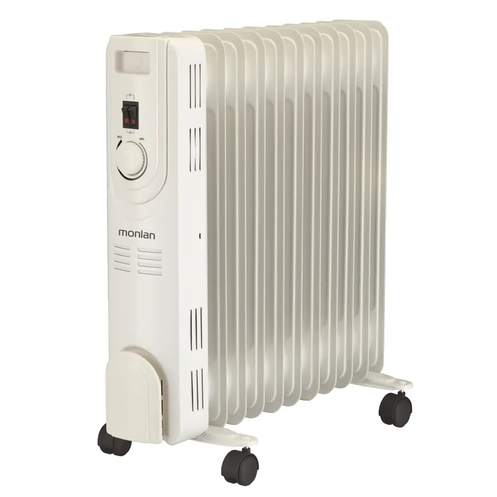 Обогреватель масляный Monlan MS-25 с механическим термостатом,2500 Вт, 11 секций STLM-2182408