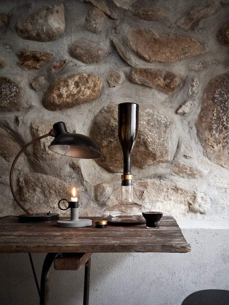 4683039 MENU Графин для передышки вина, Deluxe Стекло прозрачное | Стали  - Вид №2