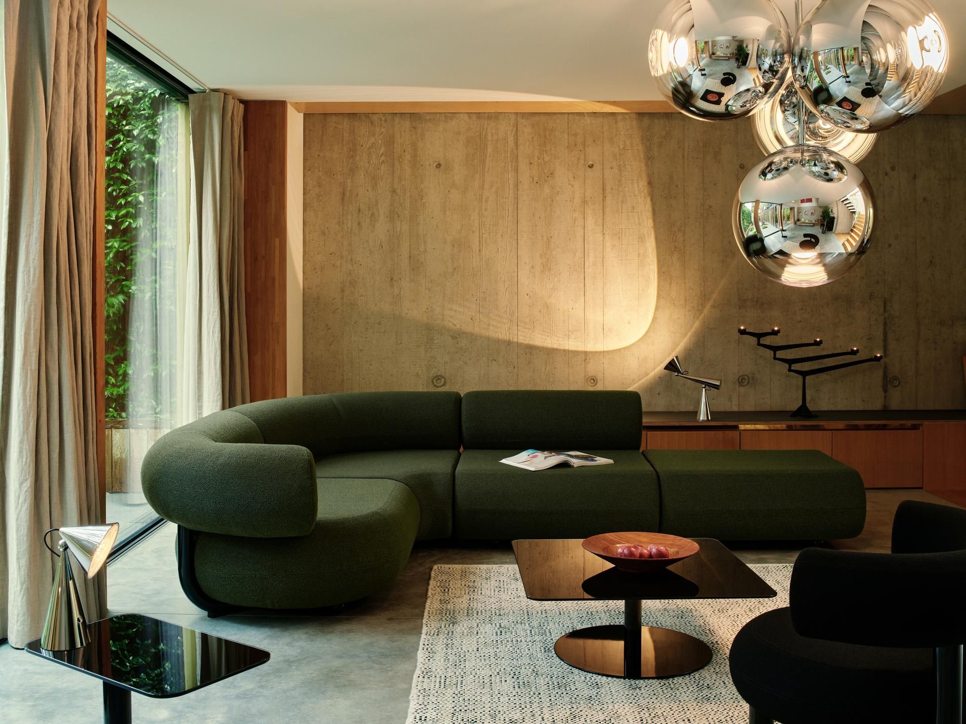 2-местный модульный тканевый диван Tom Dixon Fat ARCH-00107946 - Вид №9