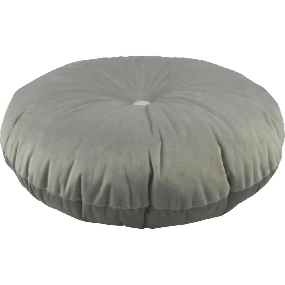 Подушка круглая Ø45 см цвет серый LINEN WAY STLM-2206724 - Вид №1