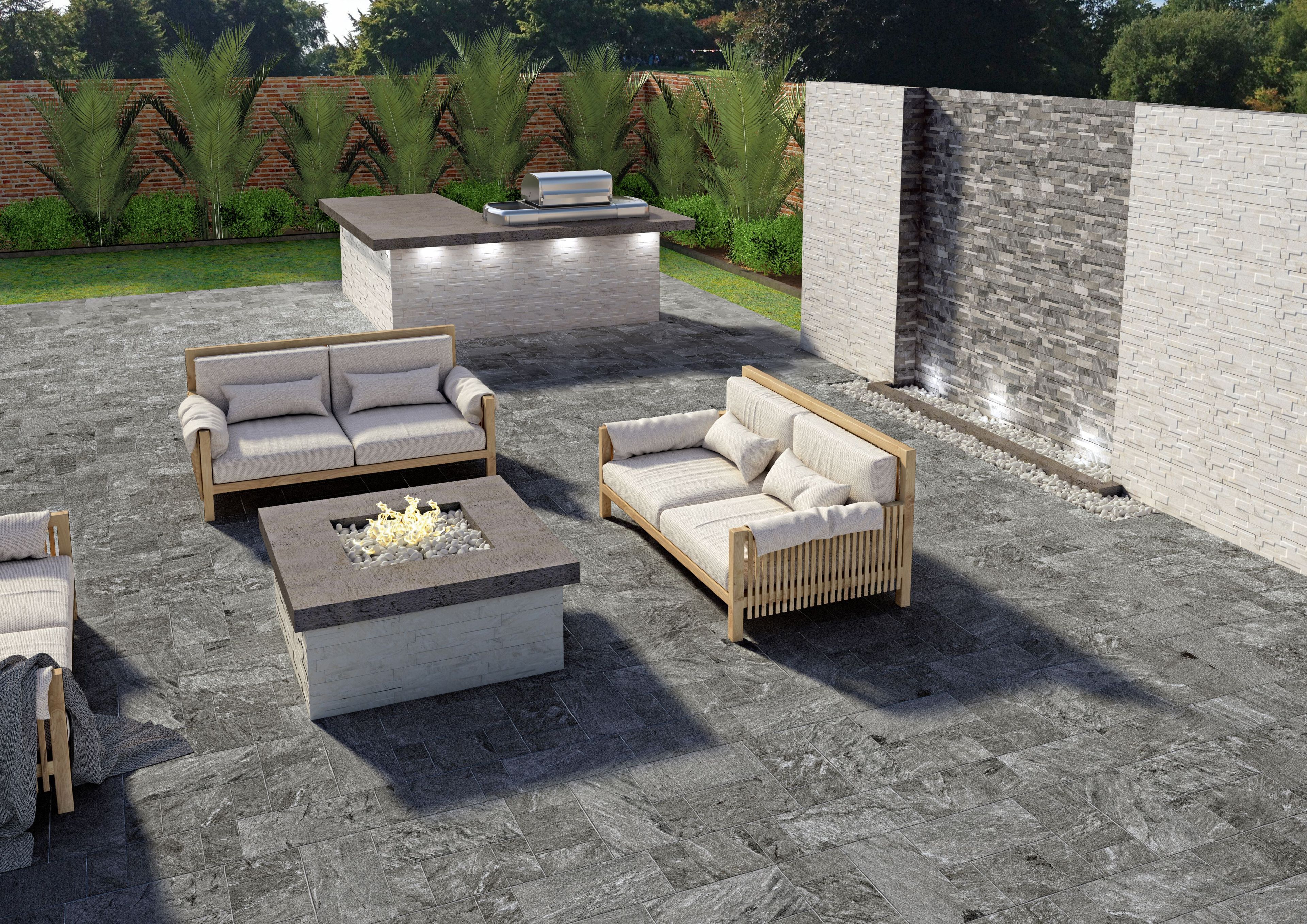 Пол / облицовка керамогранита с эффектом камня KERADOM NATIVA ARCH-00102493 - Вид №12