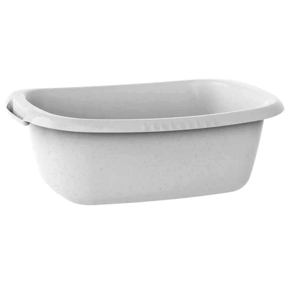 Таз овальный «Водолей» 24 л пластик цвет мрамор MARTIKA STLM-2135354 - Вид №1