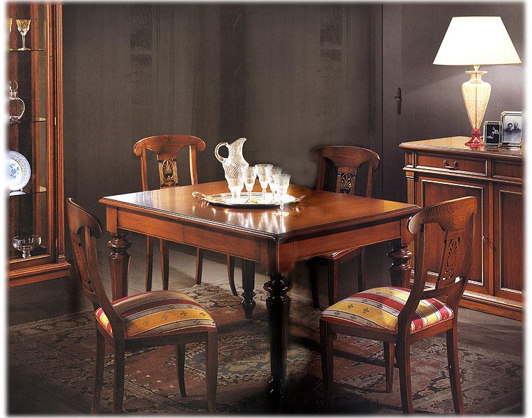 Стол  EZIO BELLOTTI 1203 Platinum