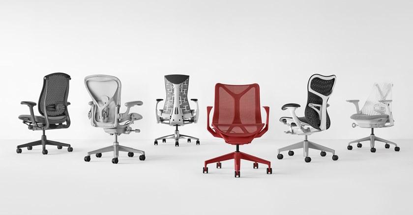 Herman Miller Эргономичное офисное кресло с высокой спинкой Cosm sun-id-1391499 - Вид №14
