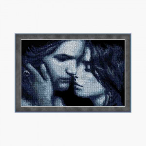 1090 Набор для вышивания Двое 21 х 26,6 см RIOLIS Сотвори Сама