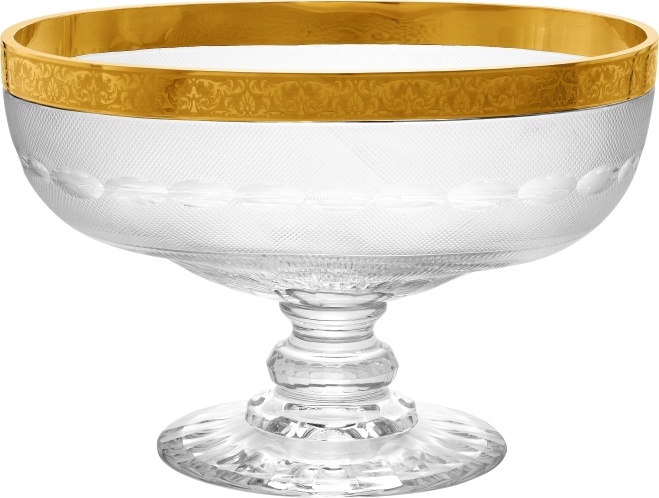 10538937 Moser Ваза для центра стола 42см "Юбилейная коллекция, Сплендид" (лим.вып.100шт) Хрусталь бессвинцовый 