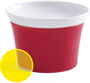 32B196A69462C MG1 Волшебная ручка кухня рагу фин-образная форма с крышкой 10 см красными Kahla-porzellan