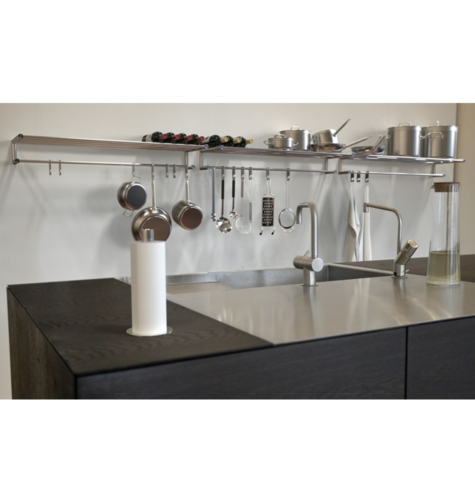 FROST Держатель кухонных валиков 5 » полированный Нержавеющая сталь Полированный O1923  - Вид №4