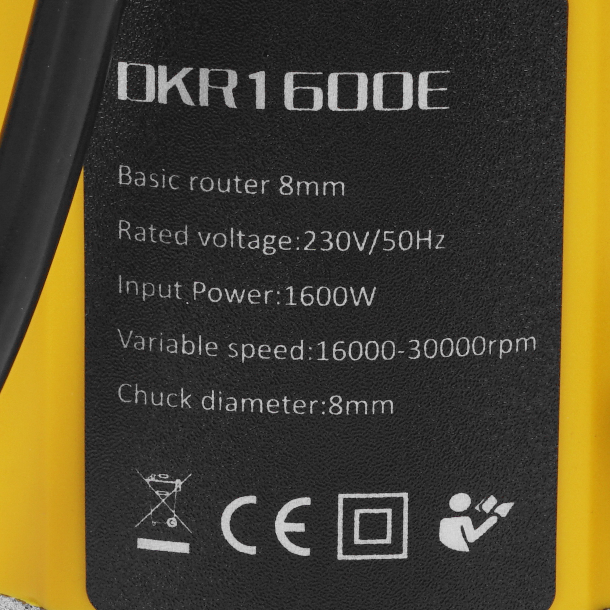 Фрезер DEKO DKR1600E  + набор фрез RBS12 9945332 STDN-0124580 - Вид №4