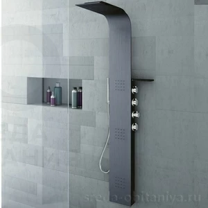 Душевая колонна Lama Alulife Charcoal grey 4LAA2N0C