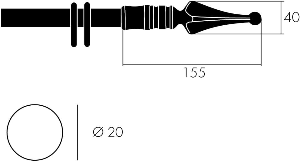 Железный карниз Frandoli Class Iron ARCH-00087720 - Вид №1