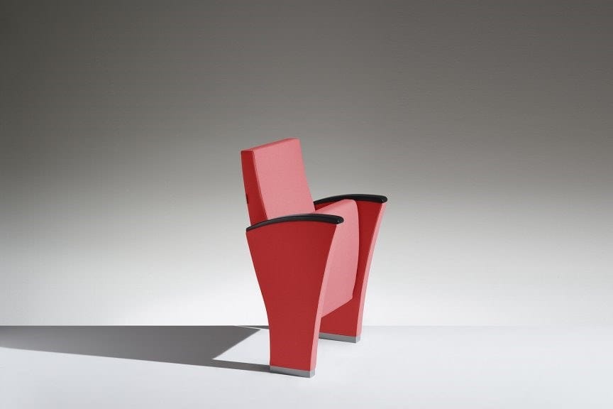 Кресло для аудитории из ткани с откидным верхом LAMM UNICA ARCH-00080779 - Вид №6