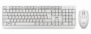 SV-017217 Набор клавиатура+мышь kb-s330c белый (104+12fn)+3кл, 1200dpi) Sven