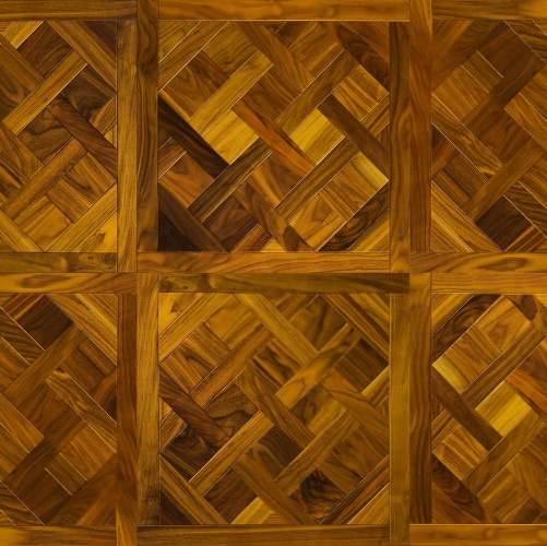 Модульный паркет Marco Ferutti Versailles Versailles Орех американский Натур (Гладкая) 600х600 мм 2600600021 - Вид №3