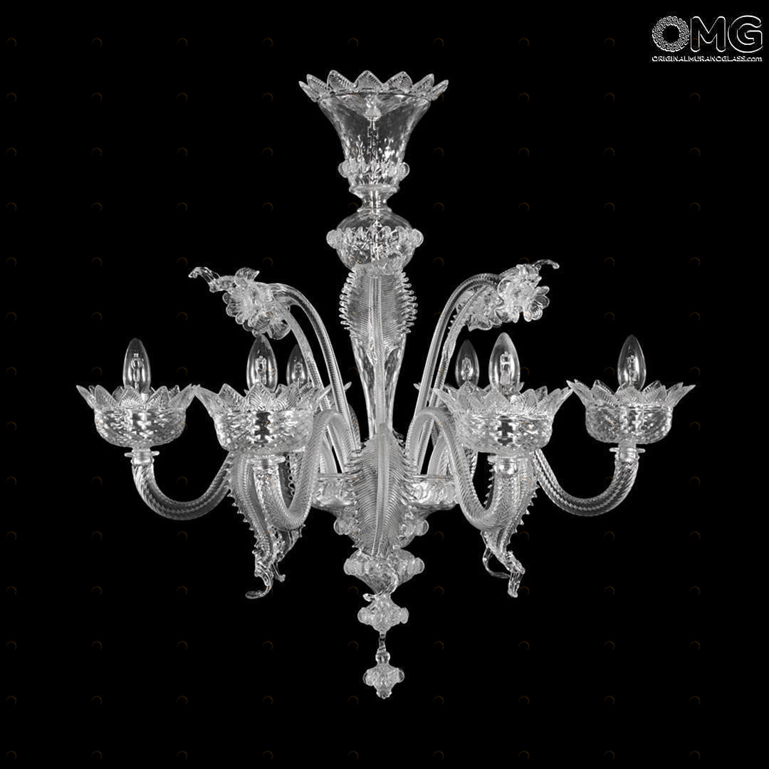 4189 ORIGINALMURANOGLASS Люстра Хрустальная маргаритка - муранское стекло OMG  см CLASSICO