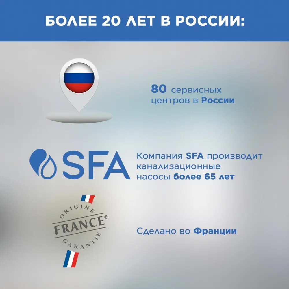 SFA Sanitop - насос-измельчитель для раковины и унитаза с системой бесшумной работы 11397242 STLM-0001221 - Вид №8