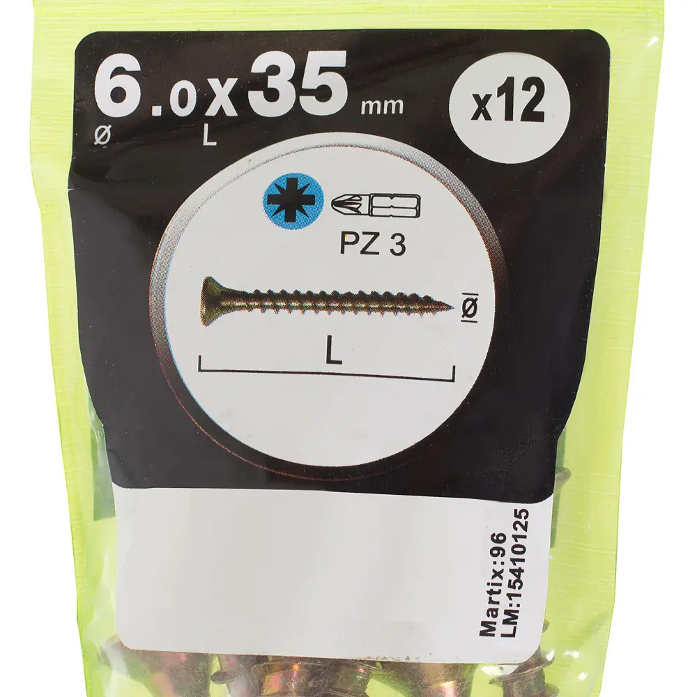 Саморезы универсальные Standers 6х35 мм цвет жёлтый, 10 шт STLM-2101826 - Вид №2