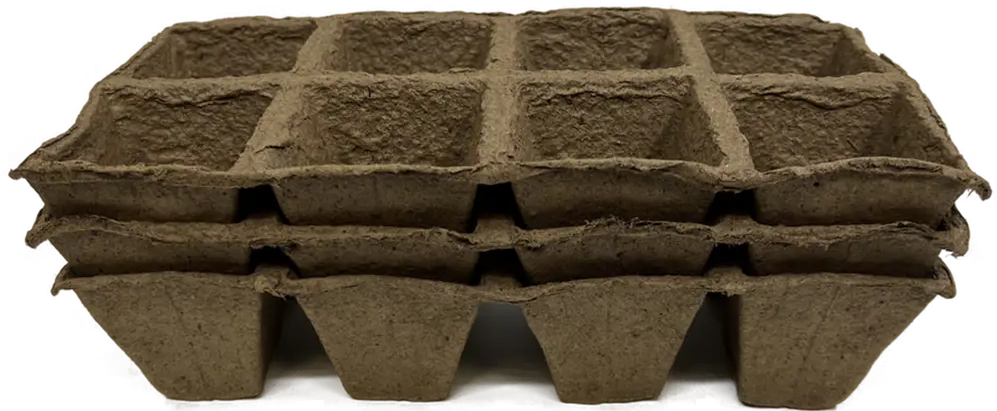 Торфяные горшки Santreyd для рассады - 24 шт, 70×70 мм 86236074