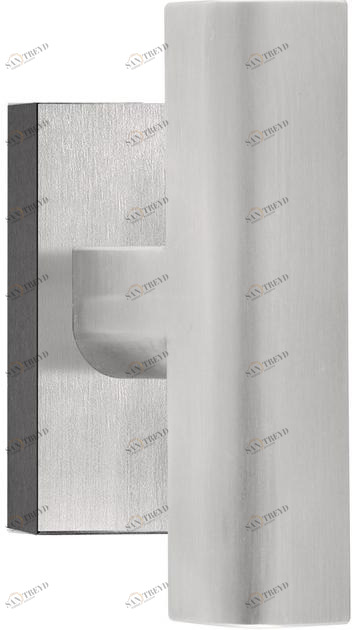 Formani Ручка для стеклянных дверей из нержавеющей стали на розетке Two Pbt23-dk