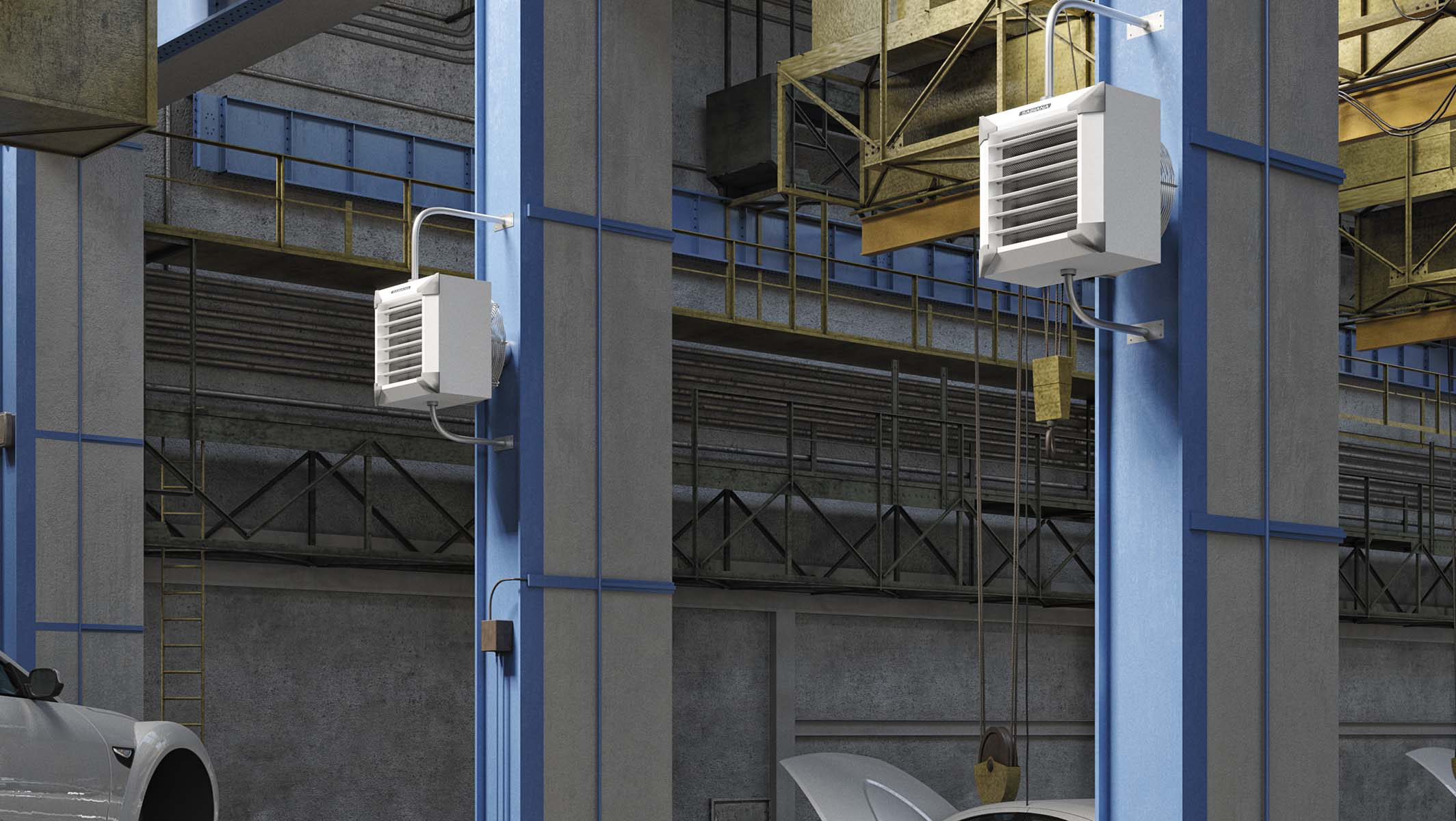 Atlas ECM Тепловентилятор SABIANA 