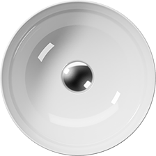 885411 Накладная раковина на столешницу  овальная GSI ceramica Pura - Вид №1