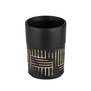 VERRAN Jamaa — керамический стакан для зубных щеток в элегантном черном цвете 89384105