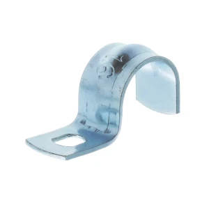 Скоба крепежная ЭКОПЛАСТ оцинкованная D16 мм для труб и кабелей (5 шт) 18176661