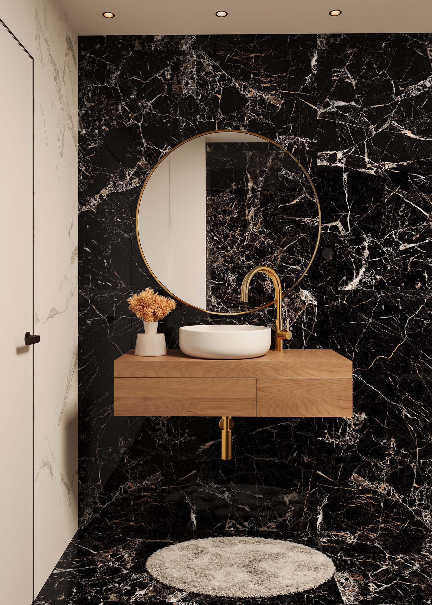TORINO BLACK ARCADIA CERAMICA HG2007-A