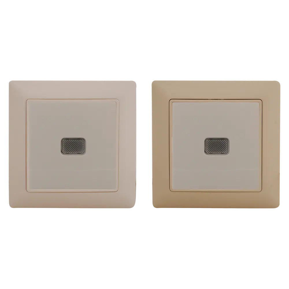 Выключатель встраиваемый ABB Basic 55 1 клавиша с подсветкой, цвет белый Basic55 STLM-2006676 - Вид №1