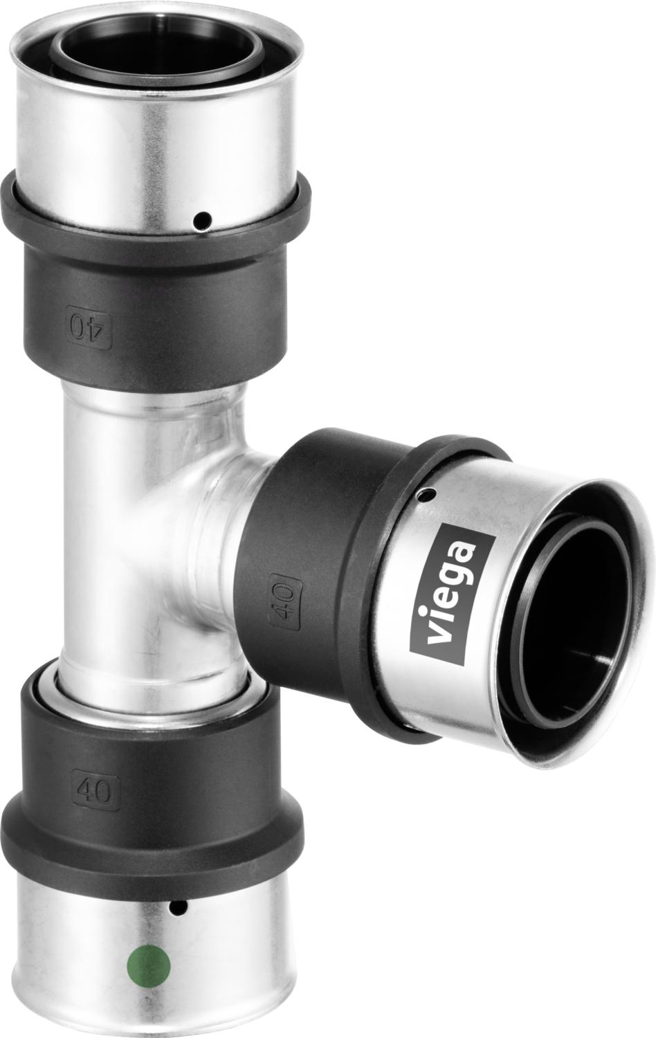Viega Тройник Viega Smartpress 6718 (732837) 732 837