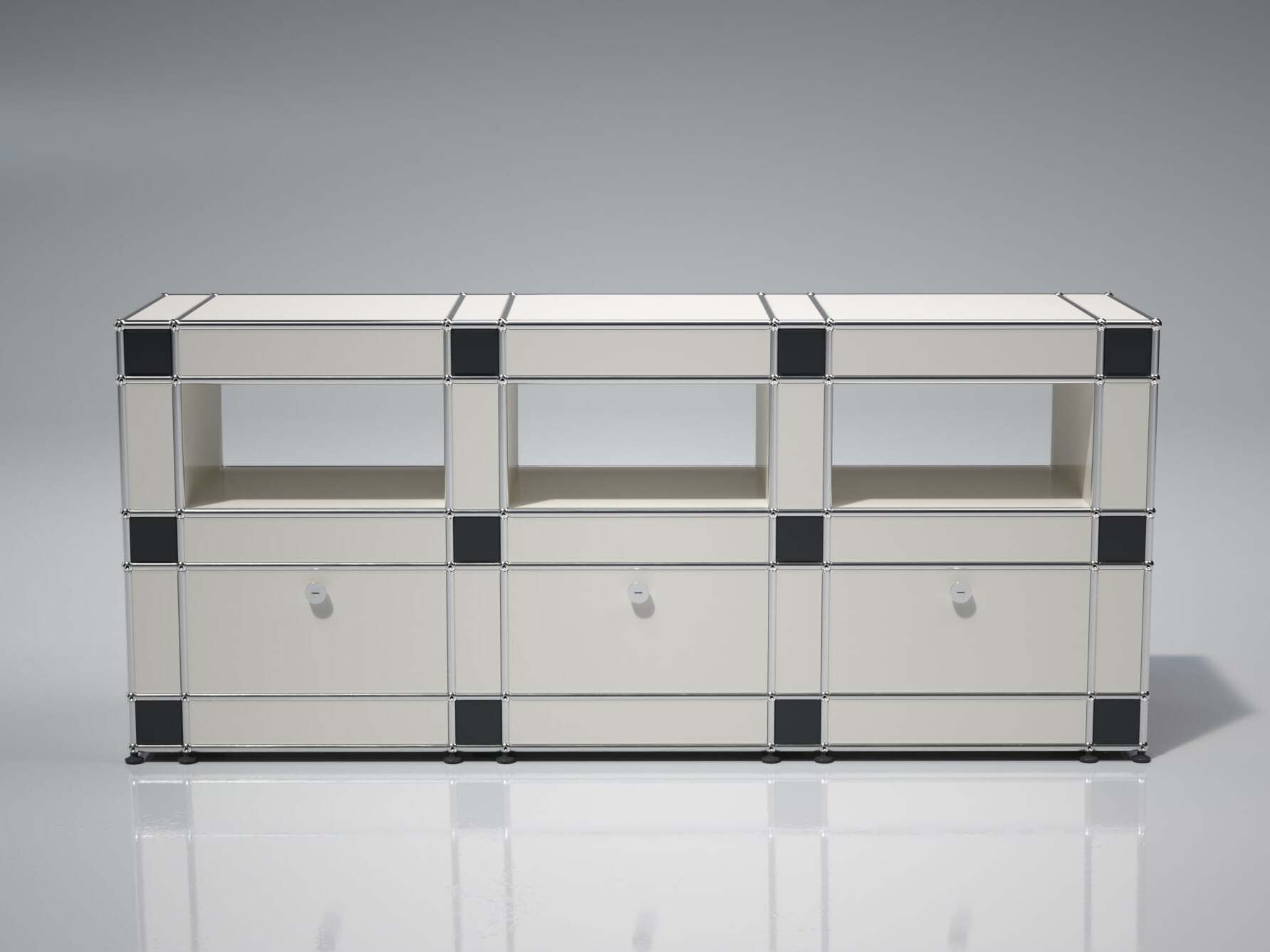 Стальная решетка с откидной створкой USM TESSELLATE ARCH-00034633 - Вид №2