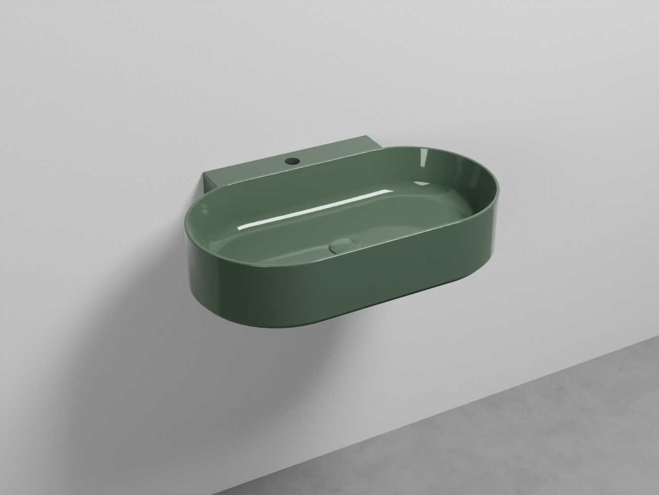 MRLS70-AL Ovale 70 одно отверстие cielo Mare Ceramica Cielo