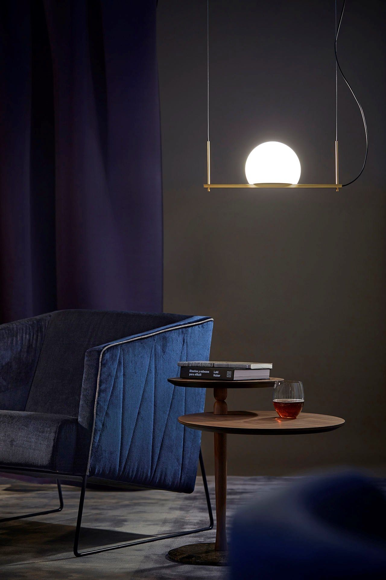 Вращающийся журнальный столик из ясеня NOMON моменты ARCH-00038256 - Вид №3