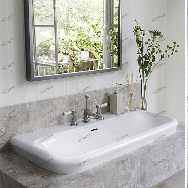 DBLARN100 Накладная раковина на столешницу  овальная Victoria + Albert 