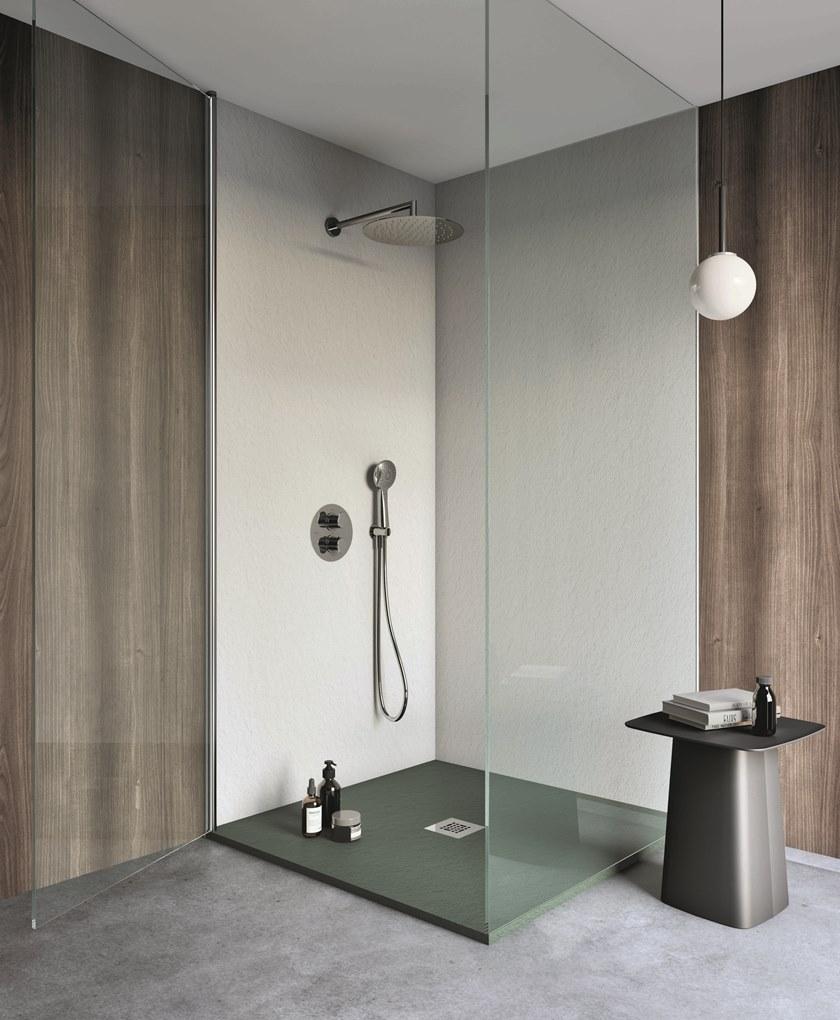 Fiora Квадратный душевой поддон из silxpol® Essential sun-id-1474647 - Вид №2